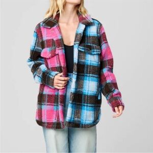 Blank NYC Plaid Jacket